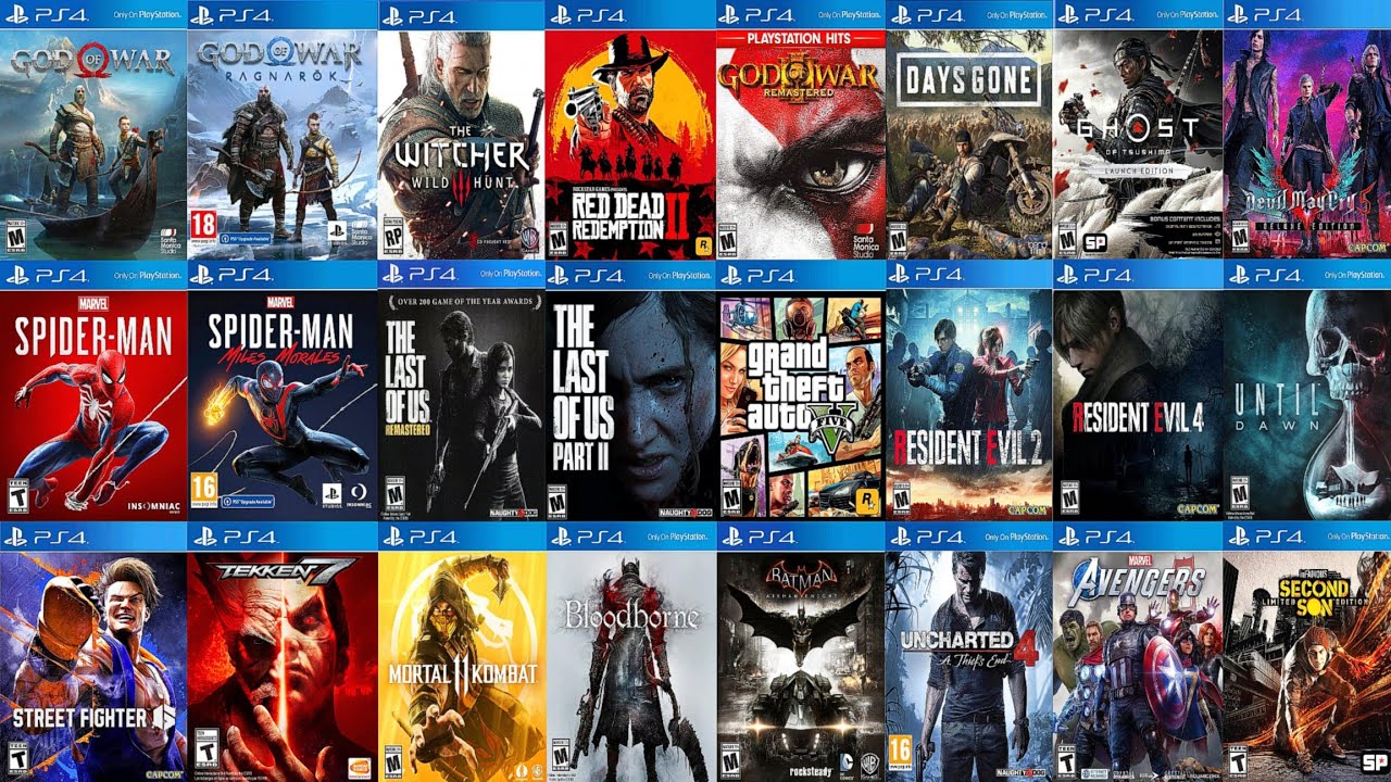 Top 50 Best PS4 Games of All Time  Best Playstation 4 Games 