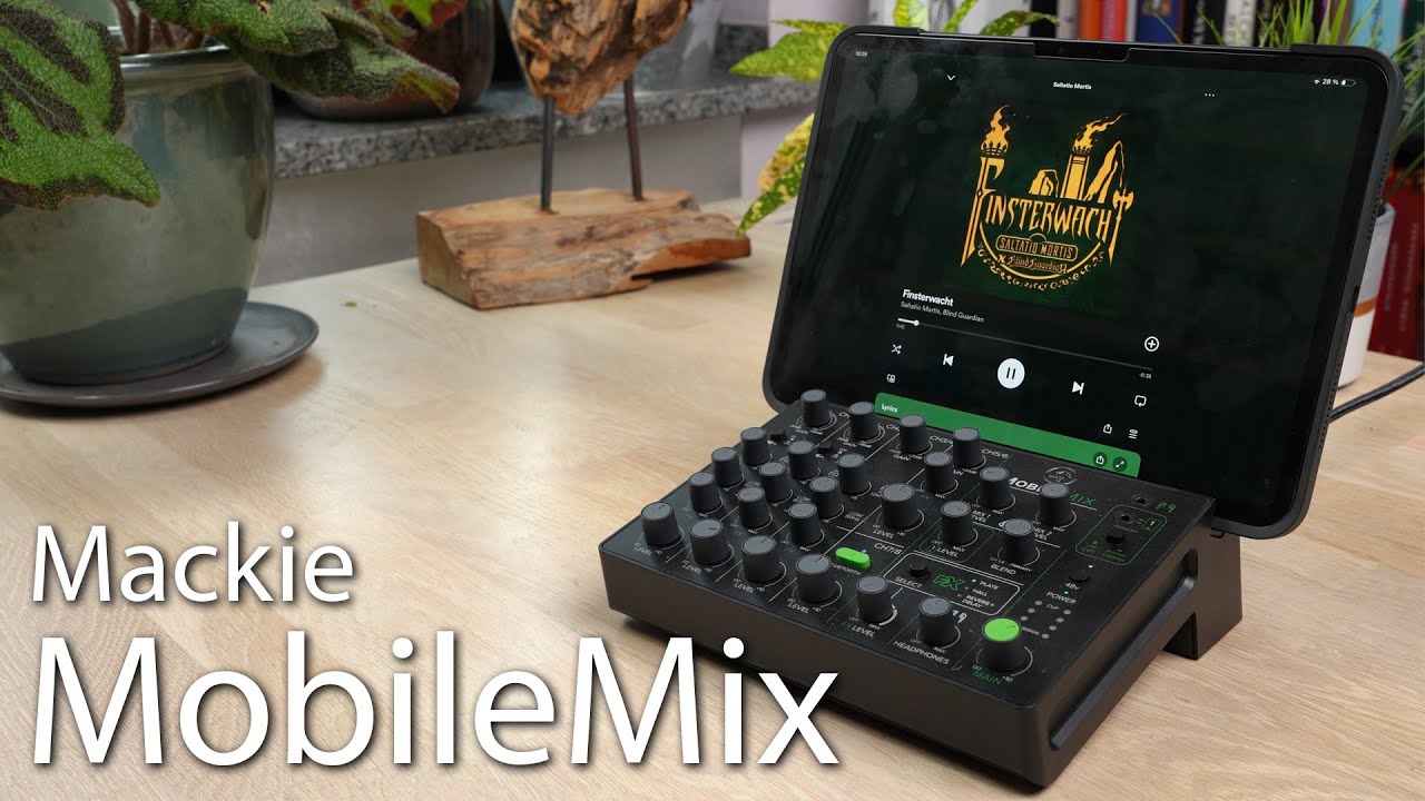 Mackie MobileMix - Flexibles Mischpult für Unterwegs und im Heimstudio