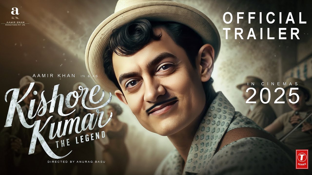 Kishore Kumar: The Legend | OFFICIAL TRAILER | Aamir Khan | Anurag Basu ...