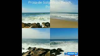 Praia de Salgueiros Beach in #Porto #portugal #tourism