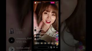 190409 러블리즈(lovelyz) makestar instagram live 메이크스타 인스타그램 라이브