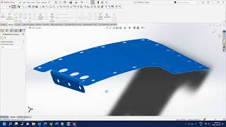 Unfold Multi Surfaces Inside Solidworks