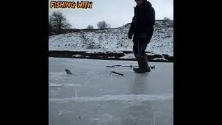 Когда Рыбалка удалось #newone #fishing #рыбалка #18 #танец #хит #зима