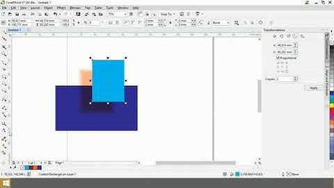 Tạo Bóng đổ trong Corel   Cách đổ bóng Drop Shadow trong CorelDraw