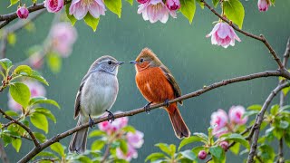 Tropical Rain and Exotic Birdsong with Soft Piano to Deep Work, Study, Deep Focus screenshot 4
