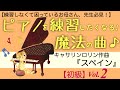 Vol.2『スペイン』C.ロリン作曲◆モチベーションアップ！ピアノが練習したくなる! 魔法の曲