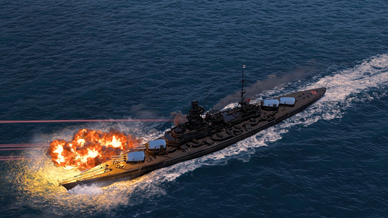 [USSR의 시선]삼지창(8) 독일 8티어 프리미엄 전함 브란덴부르크 B 랭크전투플레이