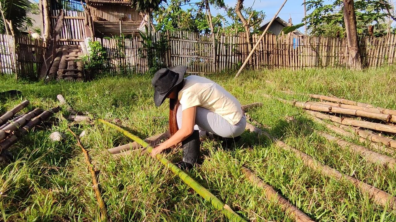 Paano Gumawa ng Compost Bin gamit ang kawayan?(How to make compost Bin
