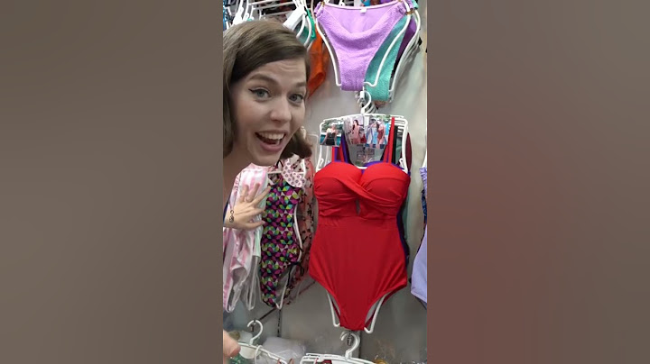 Bangkok Shopping for Thailand Island Hopping #bikini
