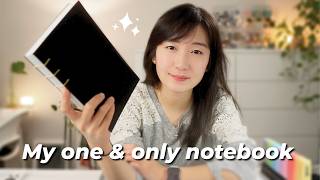 I made my custom journaling notebook (How to Bookbinding Coptic Stitch, Calming DIY Project)
