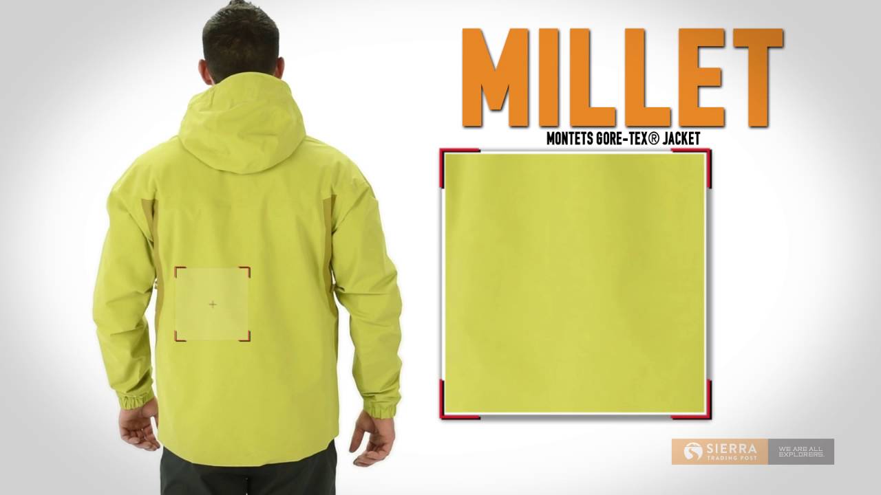 Millet Montets Gore-TexÂ® Jacket - Waterproof (For Men) - YouTube