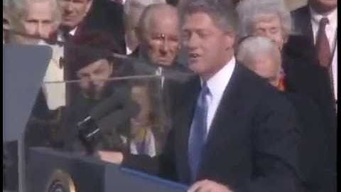 Bill Clinton First Inaugural Address