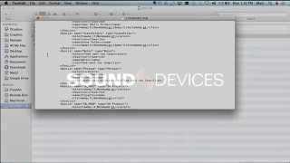 Editing Sound Devices 633 / 664 Settings Files
