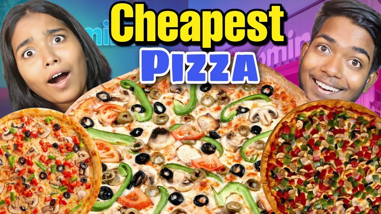 Ordered world Cheapest Pizza from Domino's 😱 YouTube