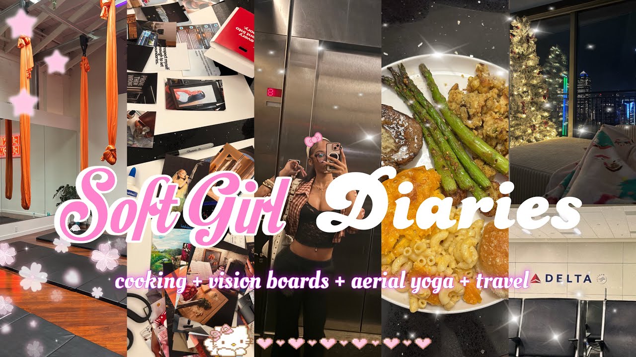SOFT LIFE |  Aerial Yoga, Cooking, ATL, Friends 🧘🏽‍♀️✨💖