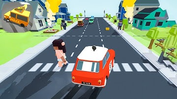 Traffic Drift 3D - All Levels Gameplay City Traffic Racing Game (Android-iOS) Car Crashing and Smash