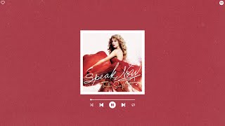 Taylor Swift  Haunted  Acoustic Version sped Up U0026 Reverb