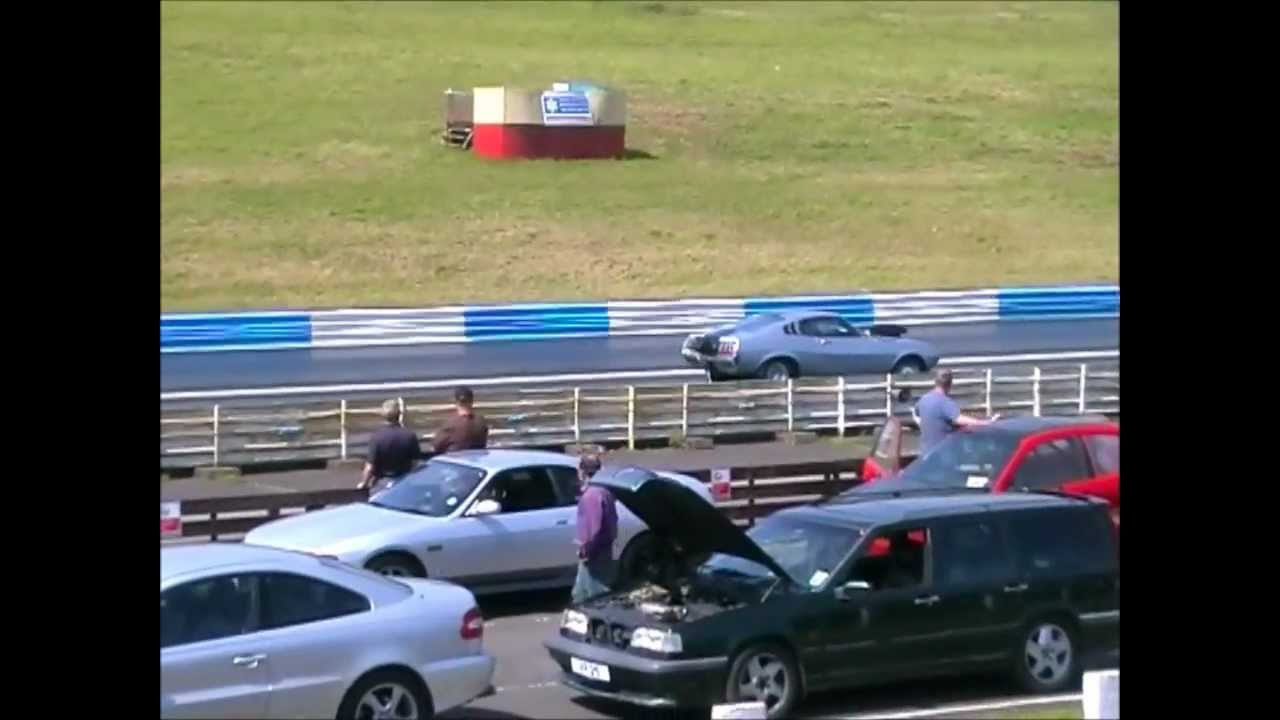 MGT Racing's Drag Celica 8 99 pass - YouTube