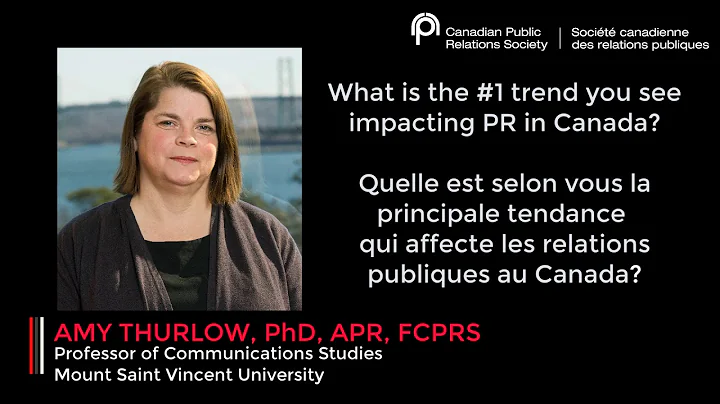 PR Matters - Amy Thurlow, PhD, APR, FCPRS