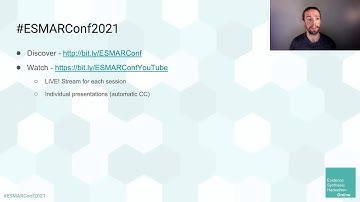 ESMARConf2021 Welcome