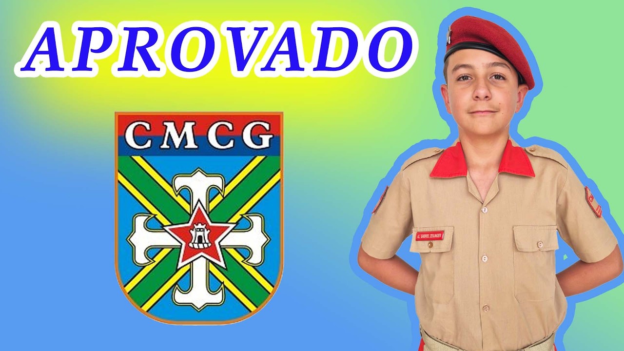 A Trajetória Vencedora do Enzo — APROVADO no Colégio Militar de Campo Grande (CMCG) 2025/2026