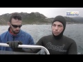 Selección española de pesca submarina, entrena y hace zona preparando el mundial de vigo 2012