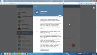 Telegram Web - [UI] GitHub project link is not intuitive enough to be found - reproduction video