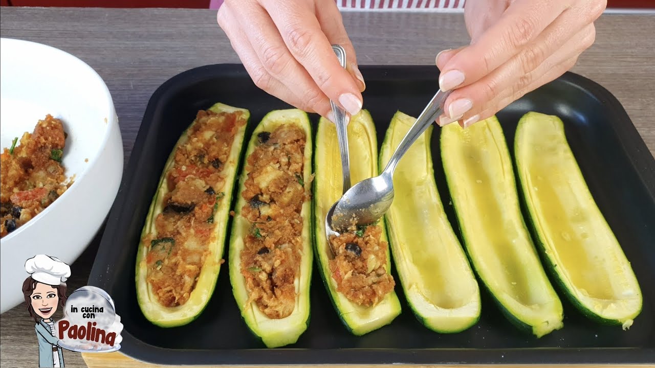 ЗАПЕЧЕННЫЕ ЦУКИНИ без мяса | baked stuffed zucchini