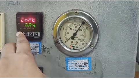 Temperature Controller Delta DTB 4848B Parameter