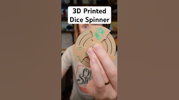 D20 spin at the end 🎲 #dnd #diy #3dprinting #deckofdmthings #diceroll