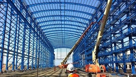 THIẾT KẾ KẾT CẤU THÉP THEO TIÊU CHUẨN MỸ- GIÓ CHO CÔNG TRÌNH MÁI CONG