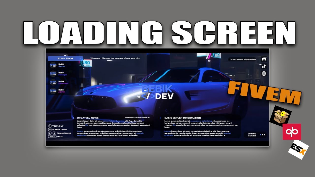 How to add Loading Screen for your FiveM Server? - Free - Tutorial for ...