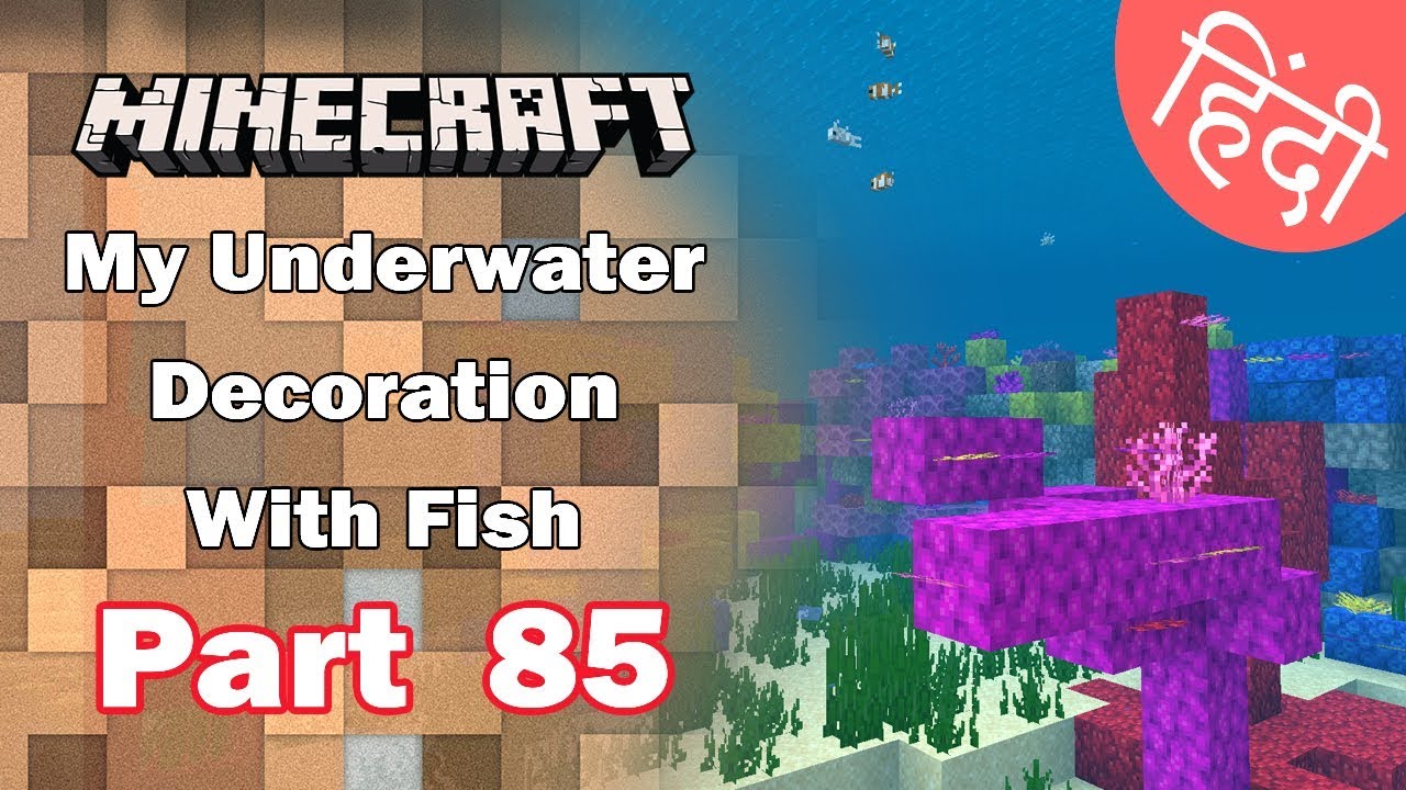 Part 85 - Collecting Fish in Bucket & Decorating - Minecraft PE | in