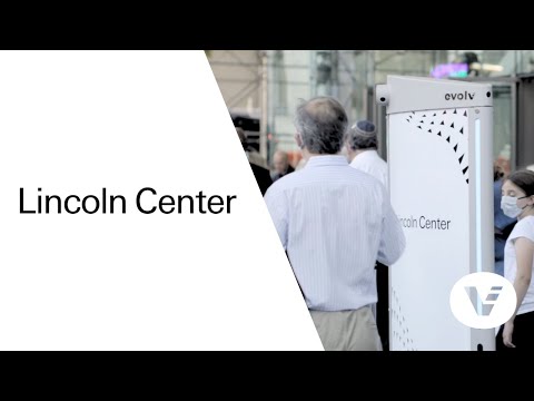 Lincoln Center Trailblazes Next-generation Security Screening with Evolv Express®