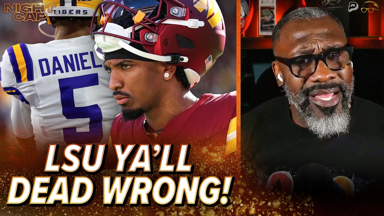 Shannon Sharpe SHOCKED Jayden Daniels Sent LSU a CEASE & DESIST Over Jersey Number! | Nightcap
