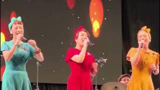 ［台中爵士音樂節 2025］來自日本「Gentle Forest 5 & Gentle Forest Sisters」市民廣場主舞台表演(C)，Taichung Jazz Festival 。大蔚阿昌