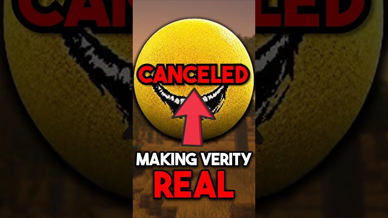 Making Verity A Real Mod CANCELED!... #minecraft #minecrafthorror #analoghorror #blastnit