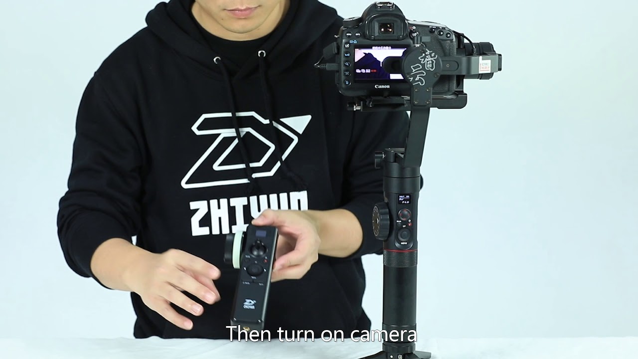 Zhiyun Motion Sensor Remote Control with Follow Focus for Crane 2 -  Official Operation Demo