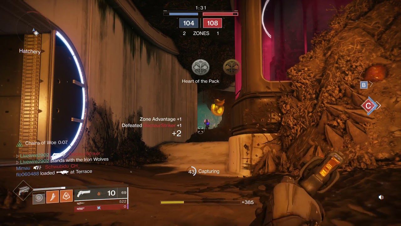 Destiny 2 Iron Banner Ghost Wolf YouTube