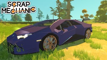 Lamborghini Huracan - Scrap Mechanic