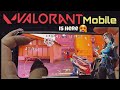 VALORANT MOBILE GAMEPLAY HANDCAM TEST