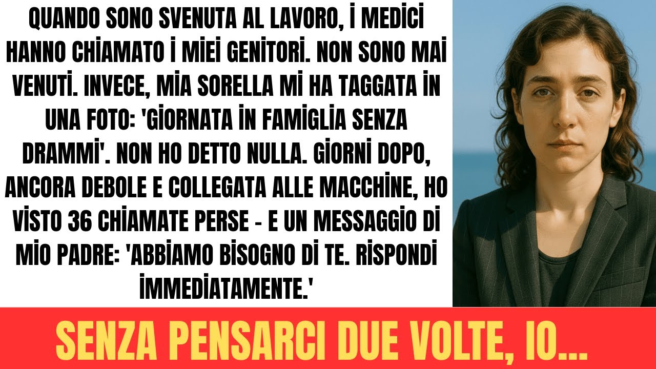 In Ospedale Sola, Loro al Mare. Poi Chiedono 15.000€!