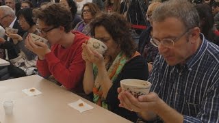ミラノ万博に日本の銘茶勢ぞろい 来館者ら味や香りを楽しむ