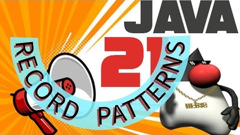 ☕🪆 Java Record Patterns #minilesson