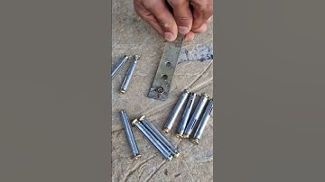 Vít nở sắt xòe cánh tháo lắp dễ dàng #xuhuongtiktok #dụngcuthietbitienich #tiệnich #sua...