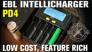 EBL Intellicharger PD4 for flashlight batteries