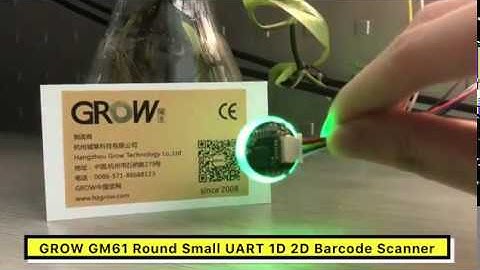 GROW GM61 Small Round UART Interface 1D/2D Bar Code QR Code Barcode Reader Module