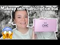 Chic beauty box  makeup only subscription box  novemberdecember 2023