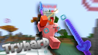 When a SrMod Tryhard in Skywars