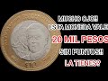 OJO💰VALE 20 MIL PESOS!! 💸ESTA MONEDA DE 10 PESOS 2012 IGNACIO ZARAGOZA 💸" SIN PUNTOS"